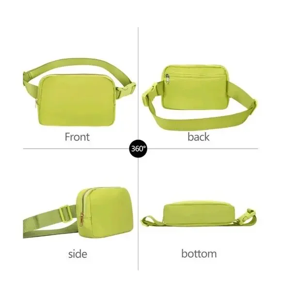 Fanny Pack Crossbody Bag for Women and Men, Belt Bag for Hiking Bum Bag with. - Picture 4 of 9